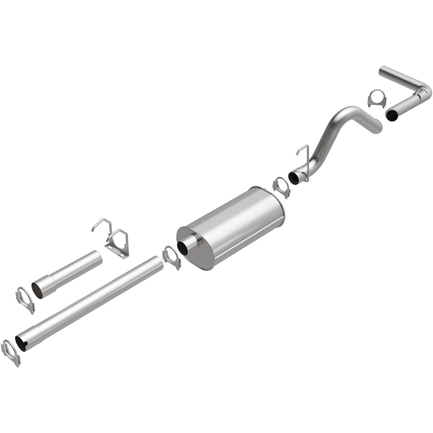 Fits 1992-1996 Dodge Dakota Direct-Fit Replacement Exhaust System 106-